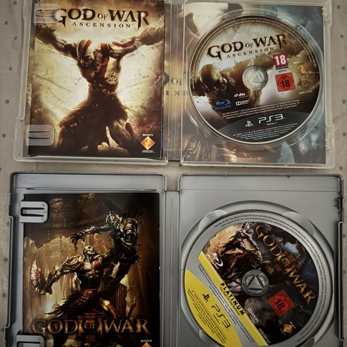 God of War Greek Saga Collection bundle like new for PS2 PS3 PSP