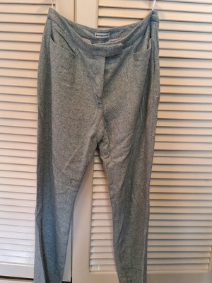 Public wool lined pants used, silver, size XL