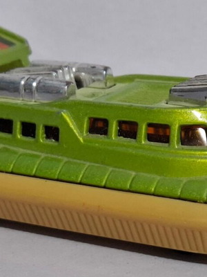 Matchbox Commercial Style Hovercraft Green Rescue Lesney Superfast used