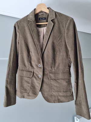Massimo Dutti velvet corduroy jacket