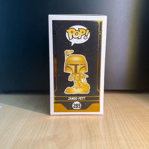 Funko Pop Jango Fett Gold Special Edition 285 Like New
