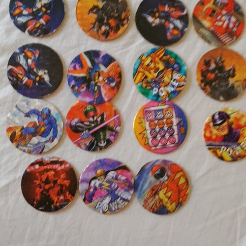 Power Series 2 Collectible Tags from 90s, 38 pieces