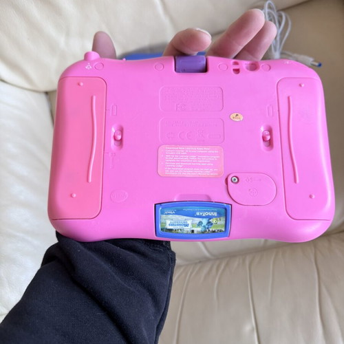 VTech InnoTab 3S educational tablet used with Monsters University game