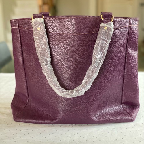 Estée Lauder collectible purple shoulder tote bag new