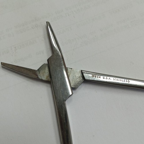 Weck U.S.A. Surgical Needle Holder vintage, like new