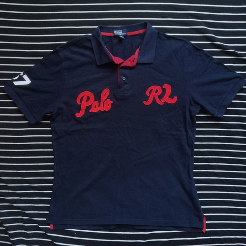 Polo Ralph Lauren tshirt like new, size XL fits L, blue
