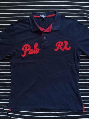 Polo Ralph Lauren tshirt like new, size XL fits L, blue