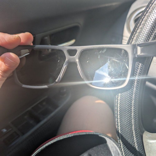 Red Raven Maverick Unisex Sunglasses with Black Frame and Silver Mirror Lens new