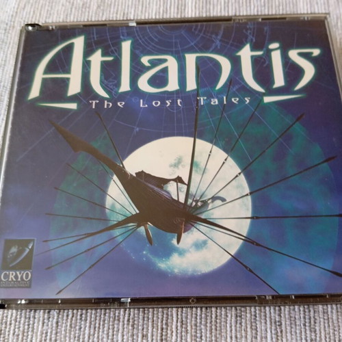 Atlantis The Lost Tales PC CD-Rom 1997 Cryo like new