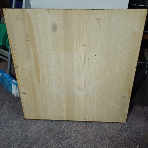 Wooden Table Tops new, set of 5, 60x60 cm