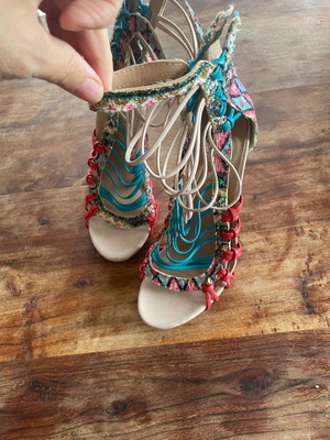 Tsakiris Mallas sandals new, multicolor, size 37