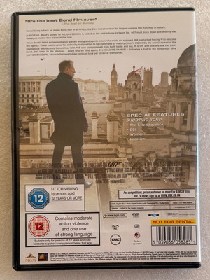 James Bond Skyfall DVD