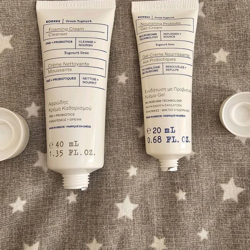 Korres Greek Yoghurt Care Set for Cleansing and Hydration New