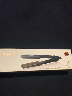 Kemei hair straightener sealed with ceramic coating