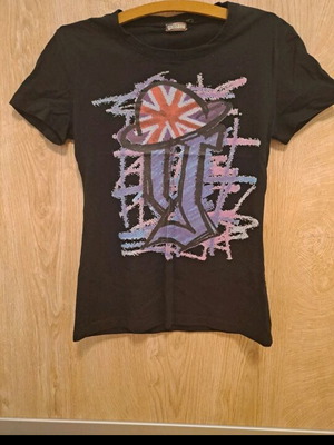 Galliano T-shirt like new, black, size M