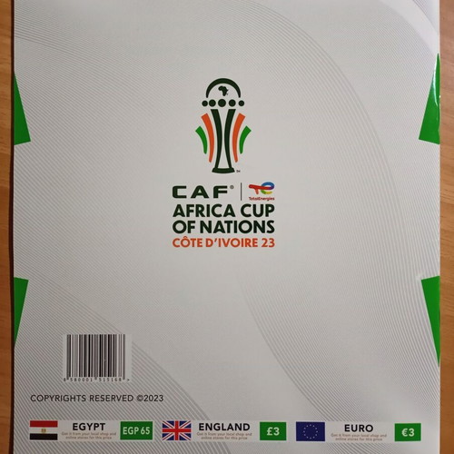 Sphinx Africa Cup of Nations Sticker Albums and Complete Sets 2006-2023 New