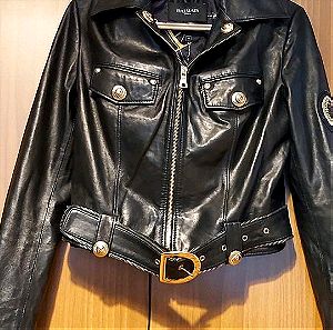 Balmain leather jacket