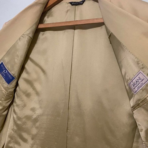 Men's jacket new Italian tailoring size 54 beige