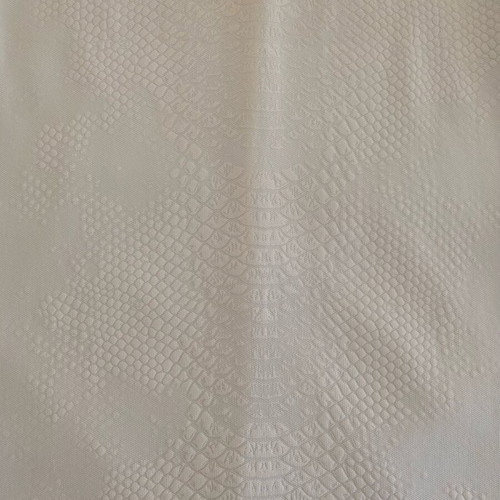 Zara cream mini dress with snake print, like new, size S