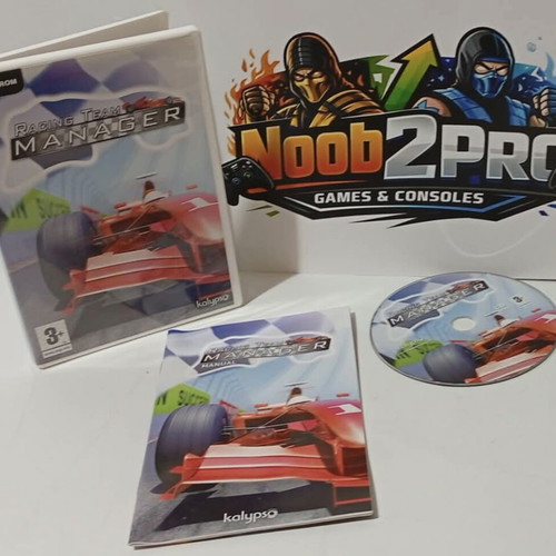 Racing Team Manager PC game used, motorsport simulation
