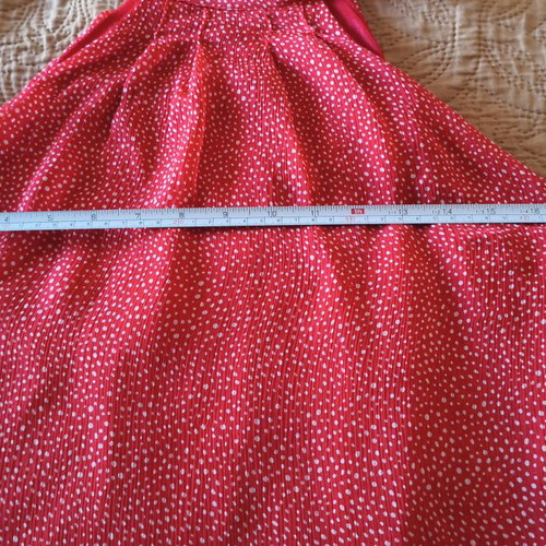 Caipirinha women's red polka dot top like new, size M