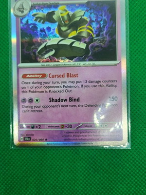 Dusknoir Holo Rare Pokemon Card like new