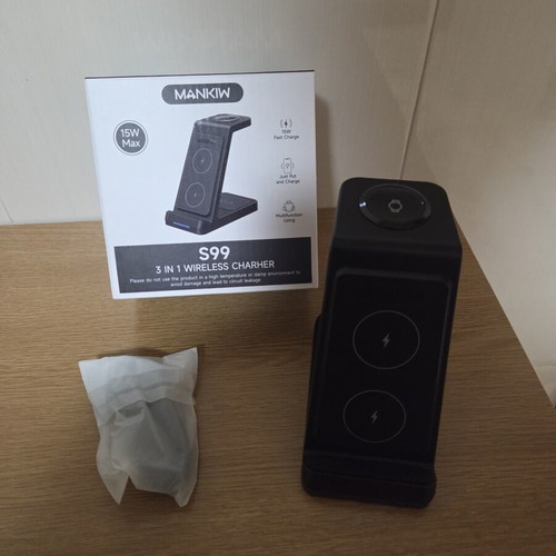 Mankiw S99 3-in-1 Wireless Charging Station for Samsung devices new