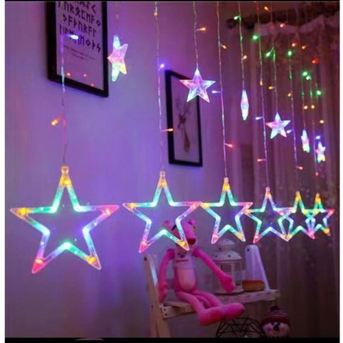 Christmas LED lights warm white 3.3 m x 90 curtain type, new