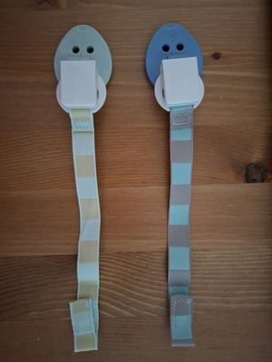 Pacifier clip with ring