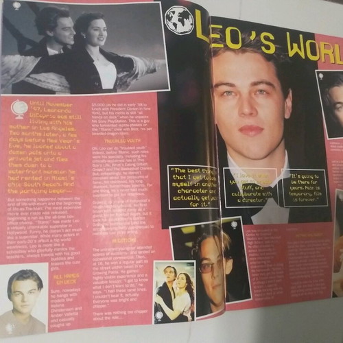 Leo DiCaprio Special Magazine August 1998 used