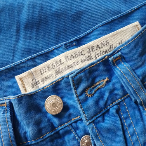 Diesel Jeans like new, bright blue, size 28