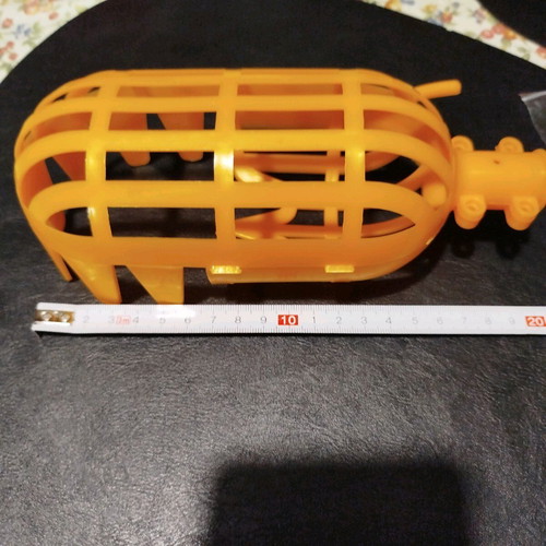 Fruit picking claw new, durable PVC, orange color