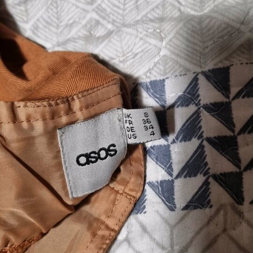 ASOS skirt brown - tan with high waist, like new