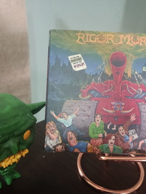 Rigor Mortis Vs The Earth Limited Edition CD used, metal
