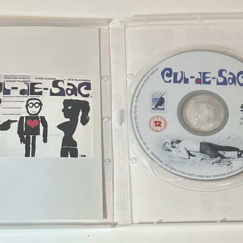Cul-de-Sac DVD like new, collectible edition Roman Polanski
