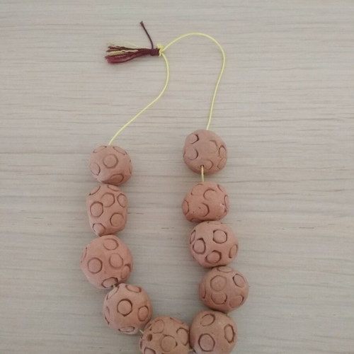 Ceramic Komboloi from Sifnos like new