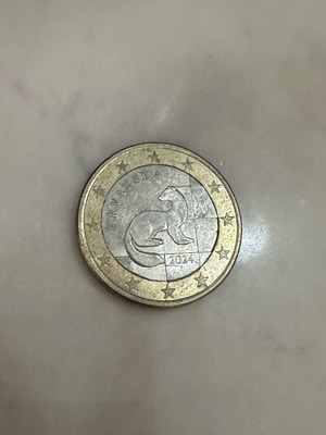 Hrvatska 2024 Euro Coin New