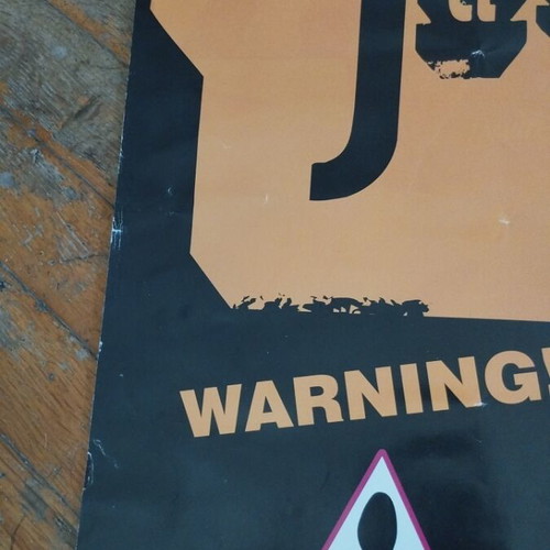 Jazz Jamaica Double Barrel promo poster used, 55x40 cm
