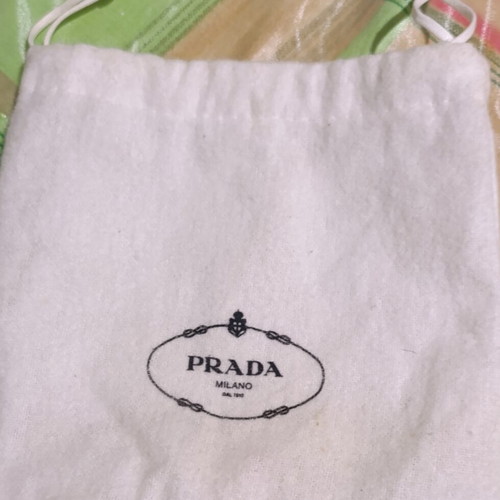 Prada Dust Bags set of 3 small size like new