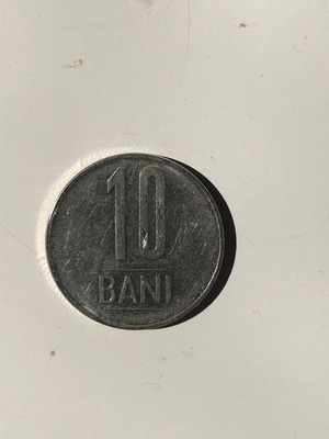 10 Bani 2012 Romania coin used