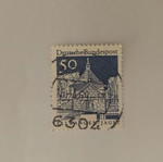 Deutsche Bundespost 50 Pfennig Stamp like new