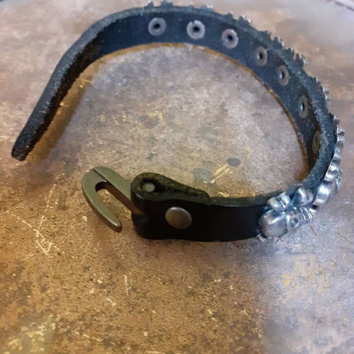 Bracelets used, pack of 3, faux bijoux rock/gothic style