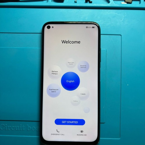 Huawei P40 Lite Emerald Green σαν καινούργιο με tempered glass