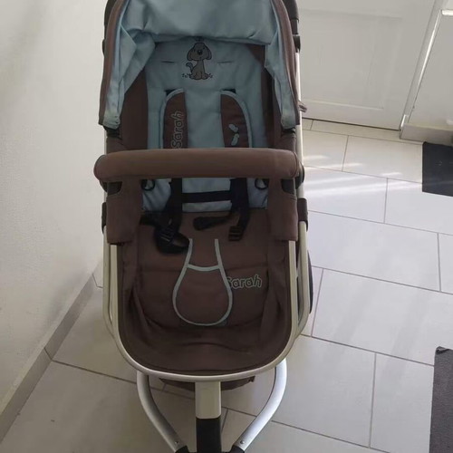 Cangaroo Sarah 3-in-1 baby stroller with car seat like new