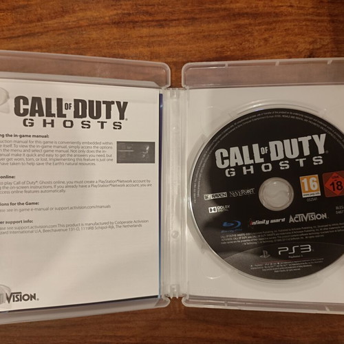 Call of Duty Ghosts PlayStation 3 game used