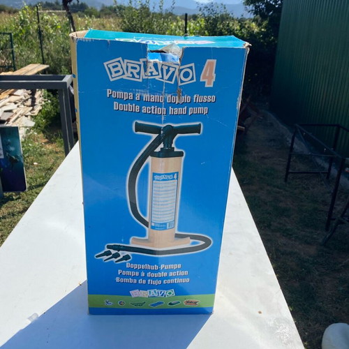 Air pump new with adapters for anything inflatable