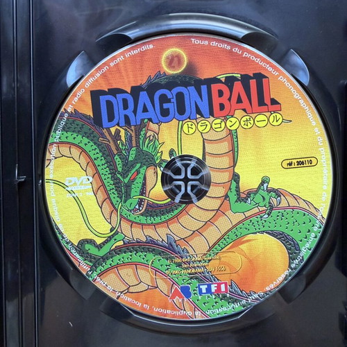 Dragon Ball DVD Disc 21 Episodes 122-127 like new, French audio