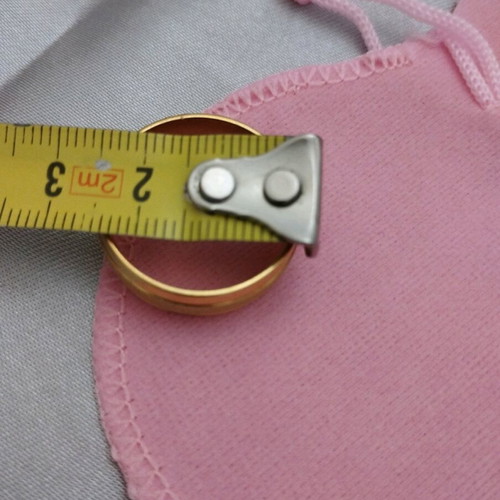 Men's gold plated ring new