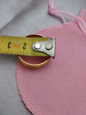 Men's gold plated ring new