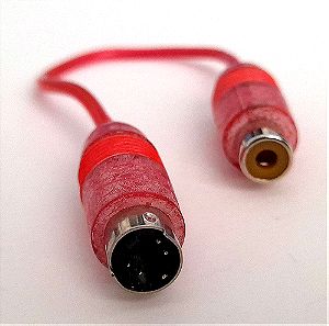 S-Video male σε RCA female adapter cable